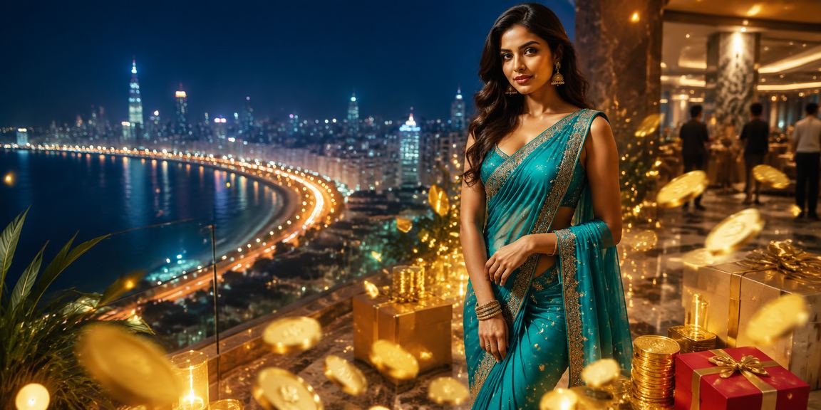 Mumbai Marine Drive evening with sports fans using mobile betting apps